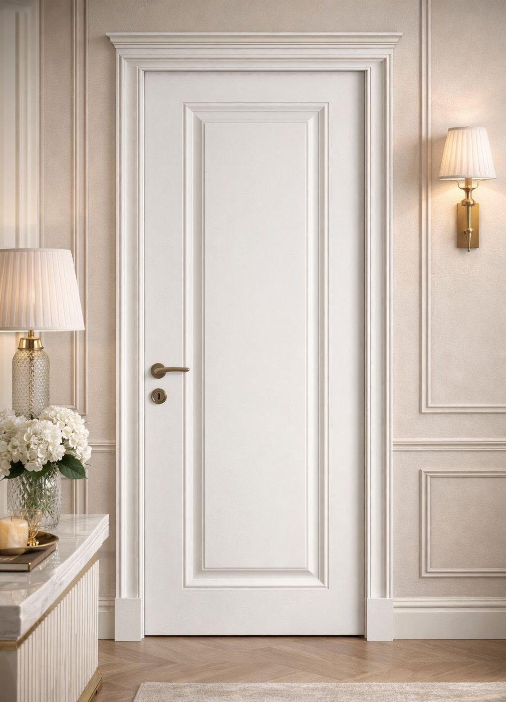 Klasik panel kapı modeli